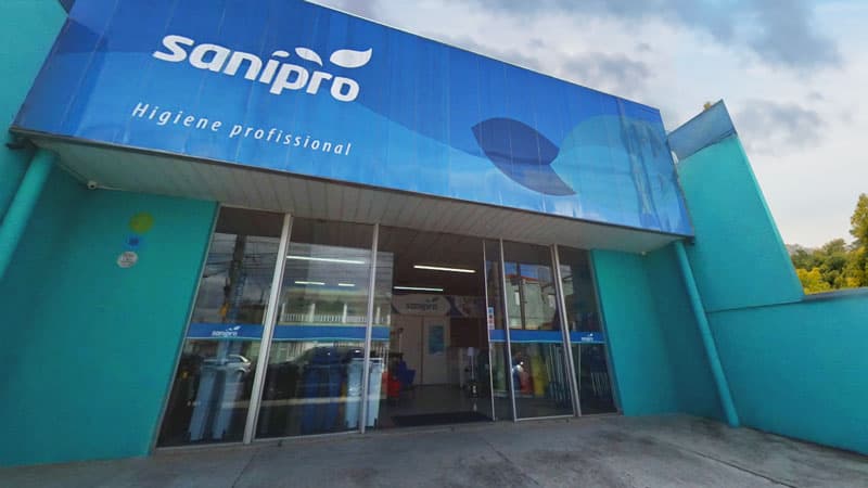 Fachada da Sanipro